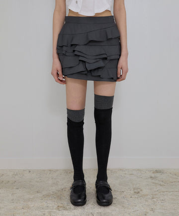 Faye Frill Mini Skirt
